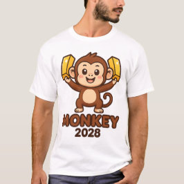 Camiseta Ano do Macaco 2028