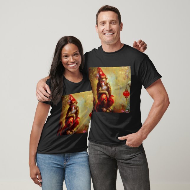Camiseta Ano do Macaco 5 (Unissex)