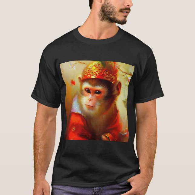 Camiseta Ano do Macaco 7 (Frente)