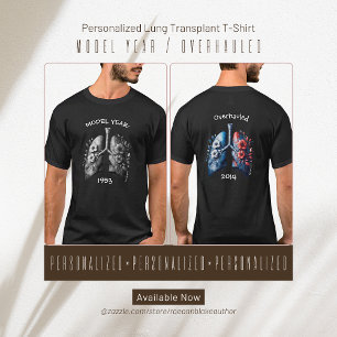 Camiseta Ano do Modelo/Ano de Reforma de Transplan