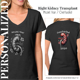Camiseta Ano do Modelo/Transplante Renal Reformado
