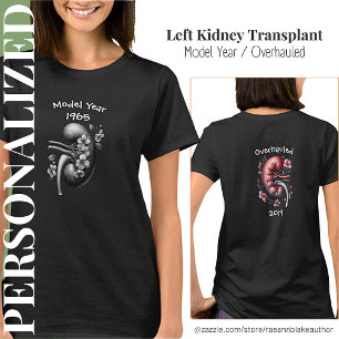 Camiseta Ano do Modelo/Transplante Renal Reformado