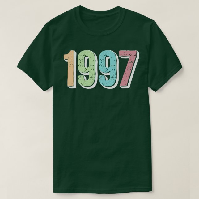 CAMISETA ANO DO NASCIMENTO DE 1997 (Frente do Design)