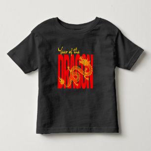 Camiseta Ano do Ouro Vermelho do Dragão