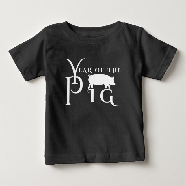 Camiseta Ano do porco (Frente)