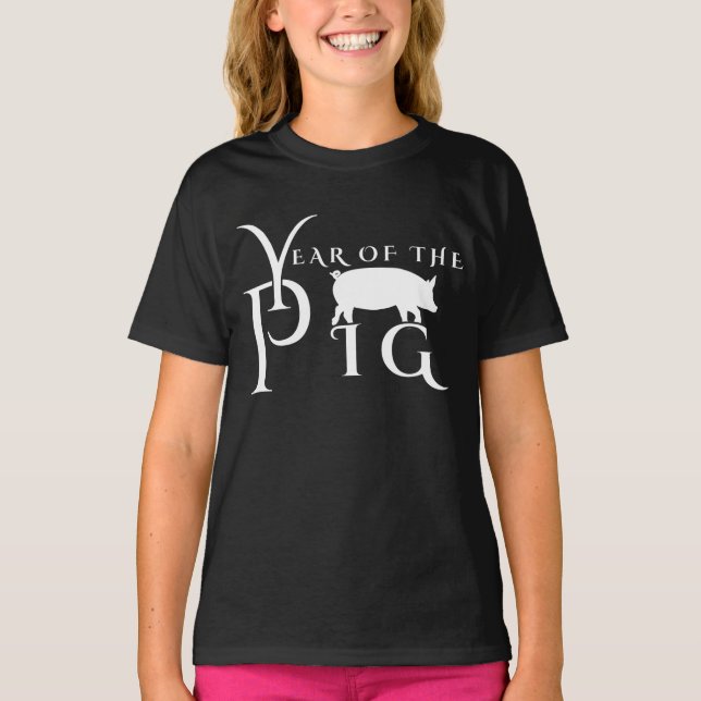 Camiseta Ano do porco (Frente)
