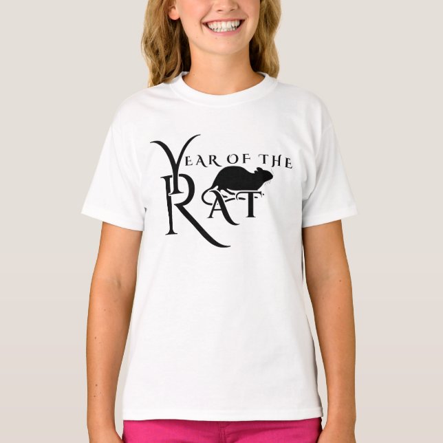 Camiseta Ano do rato (Frente)