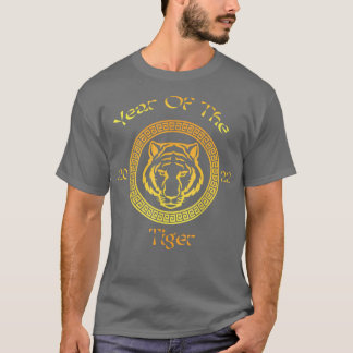 Camiseta Ano do Tigre 2022, Circular Chinês Novo