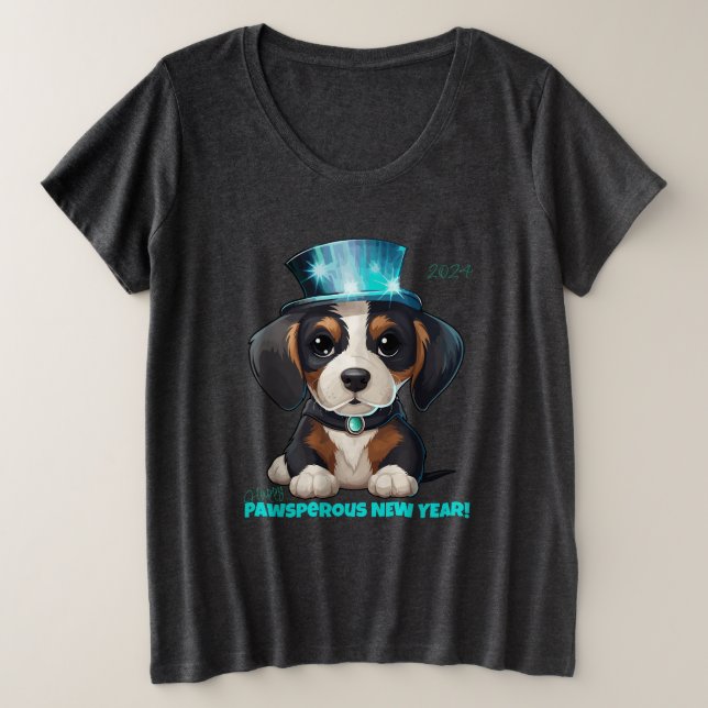 Camiseta Ano do Woofs! (Frente do Design)