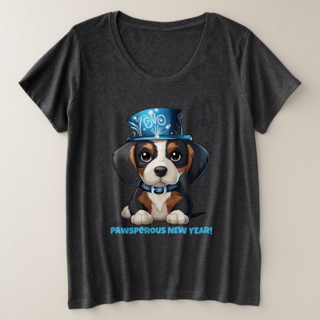 Camiseta Ano do Woofs! (Frente do Design)