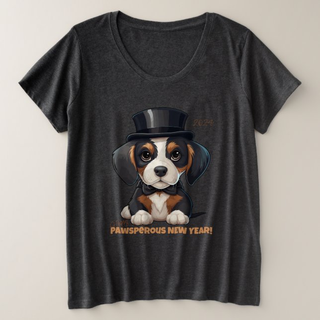 Camiseta Ano do Woofs! (Frente do Design)
