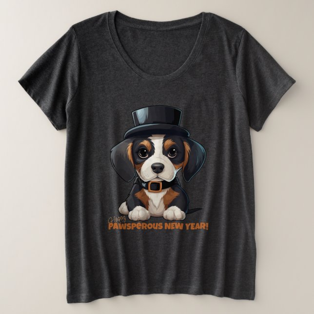 Camiseta Ano dos Woofs! (Frente do Design)