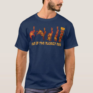 Camiseta Ano Engraçado Do Coelho 2023 Zodiac Chinês Novo Y