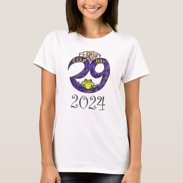 CAMISETA ANO LEAP 2024 (Frente)