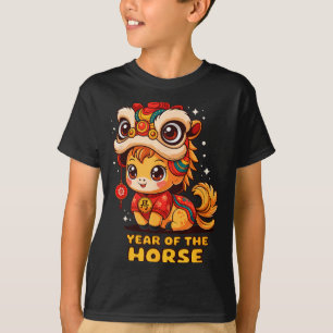 Camiseta Ano Lunar do Cavalo Chinês