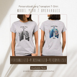 Camiseta Ano-Modelo/Transplante Pulmonar Revisto