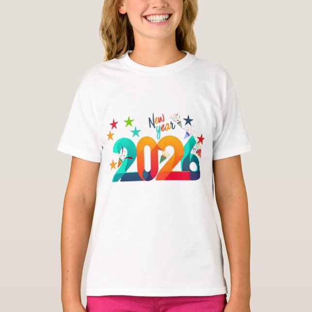 Camiseta ano novo 2026 (Frente)
