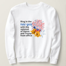 Camiseta Ano Novo Anti-Trump Impeachment Remover 2026 Polít