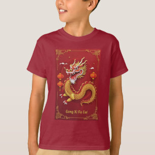 Camiseta Ano Novo Chinês 2024 Ano do Dragão
