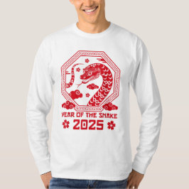 Camiseta Ano Novo Chinês 2025 Ano da Cobra