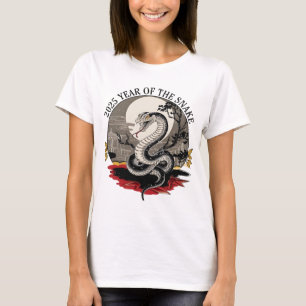 Camiseta Ano Novo Chinês 2025 Do Cobra