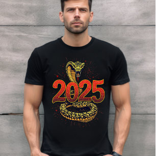 Camiseta Ano Novo Chinês - Ano Do Cobra 2025