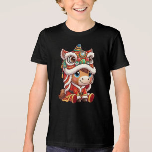 Camiseta Ano Novo Chinês Cavalo 2026 Zodíaco