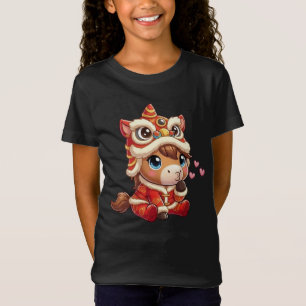 Camiseta Ano Novo Chinês Cavalo 2026 Zodíaco