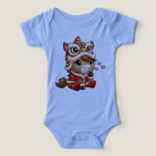 Camiseta Ano Novo Chinês Cavalo 2026 Zodíaco