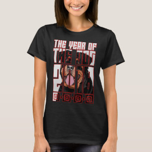Camiseta Ano Novo Chinês Do Cão 2018 Rottweiler