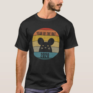 Camiseta Ano Novo Chinês do Rato Sunset 2020