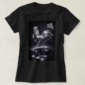 Camiseta Ano Novo Chinês do Zodíaco Ano do Galo 0046427