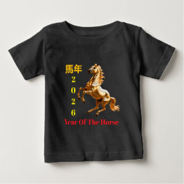 Camiseta Ano Novo Chinês Festivo Personalizado Vermelho e D