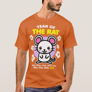 Camiseta Ano Novo do Feliz Zodíaco Chinês 2020