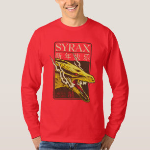 Camiseta Ano Novo do Syrax 新 年 快 乐