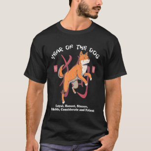 Camiseta Ano Novo Do Zodíaco Chinês Homens Do Ano Novo