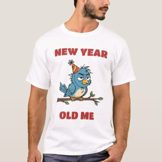 Camiseta Ano Novo, Eu Velho