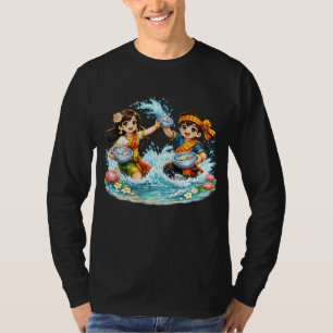 Camiseta Ano Novo Lao Festival de Água Infantil – Pi Mai La