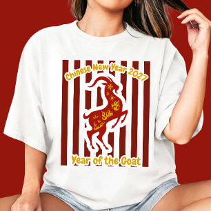 Camiseta Ano Novo Lunar Chinês 2027 Signo do Zodíaco