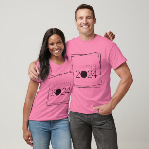 Camiseta Ano Novo Minimalista 2024