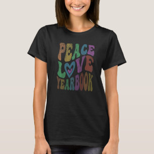 Camiseta ANO PEACE LOVE Editor de Publicação Retroativa 60