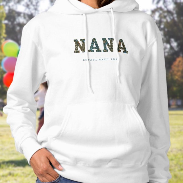 Camiseta Ano personalizado por Nana - capuz de moda leve (Criador carregado)