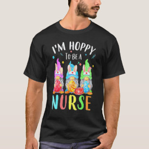 Camiseta Anões de Enfermagem Dia de Páscoa Ovos de Coelho