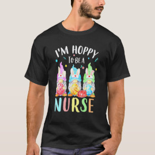 Camiseta Anões de Enfermagem Dia de Páscoa Ovos de Coelho