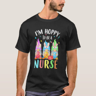 Camiseta Anões de Enfermagem Dia de Páscoa Ovos de Coelho R