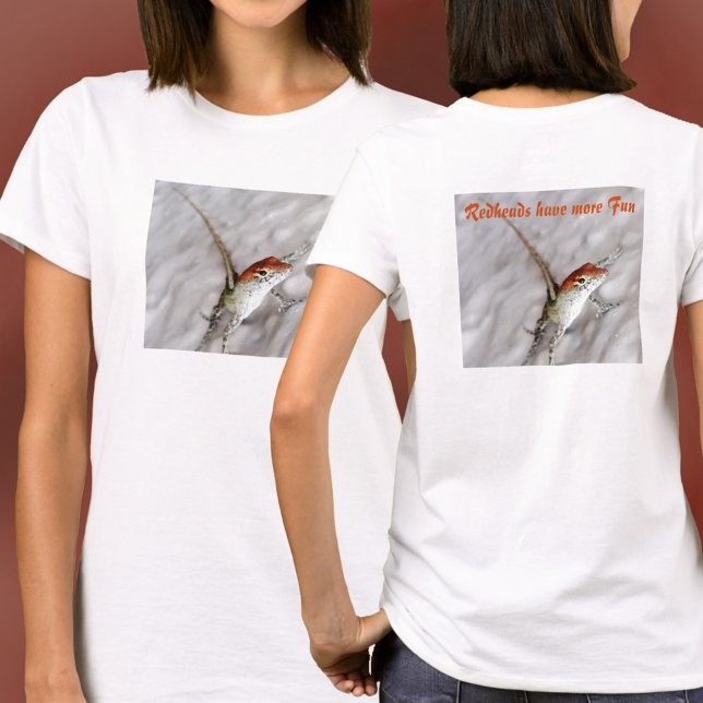 Camiseta Anole Marrom Ruiva (Criador carregado)
