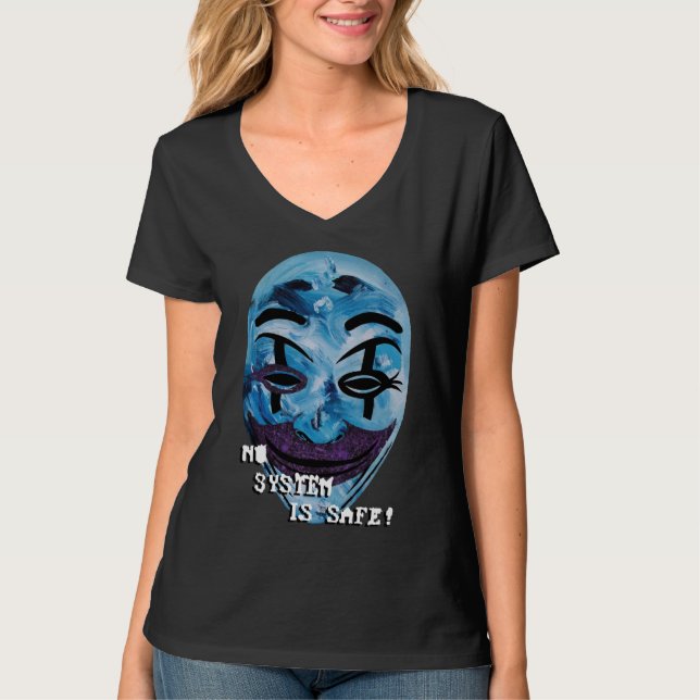 Camiseta Anônimo Desmascarado (Frente)