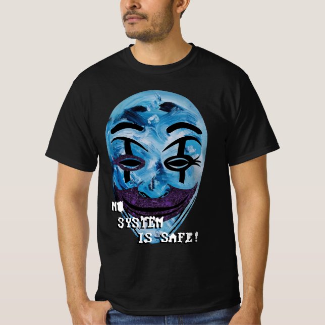 Camiseta Anônimo Desmascarado (Frente)