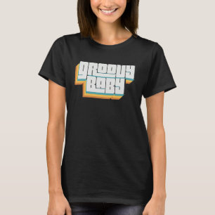 Camiseta Anos 70 Vintage Groovy Baby Retro Tema Anos 70
