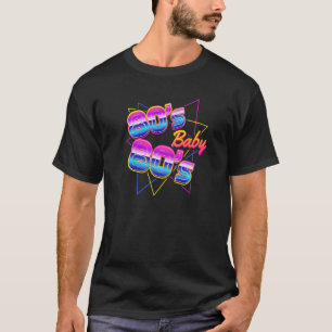 Camiseta anos 80 80s Figurino 80s Festa de Vestido Retroced